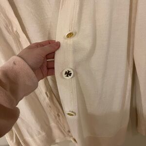Tory Burch button down sweater